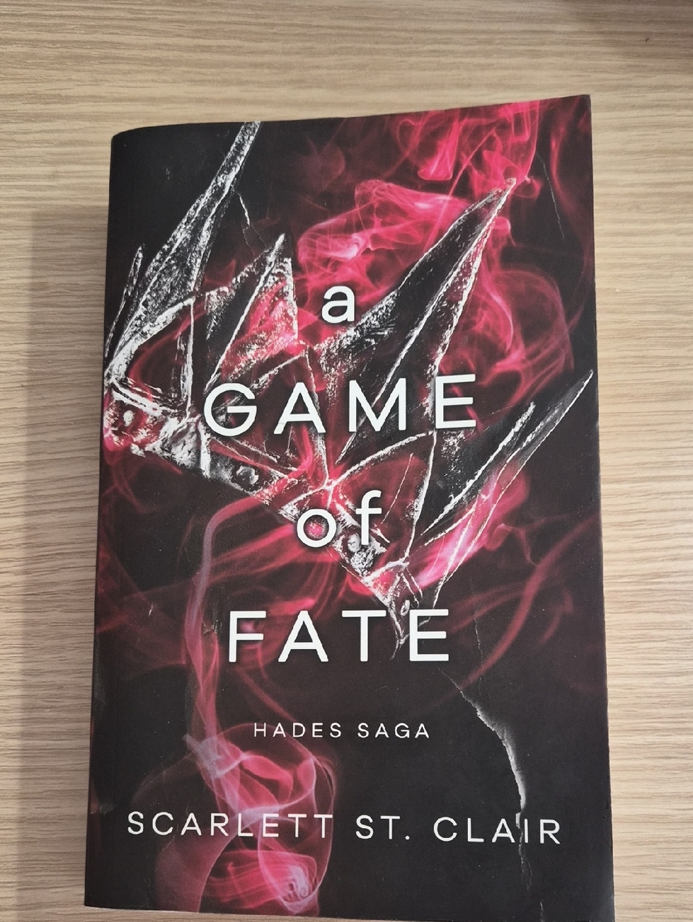 A Game of Fate Hades Saga - Black and Pink Paperback